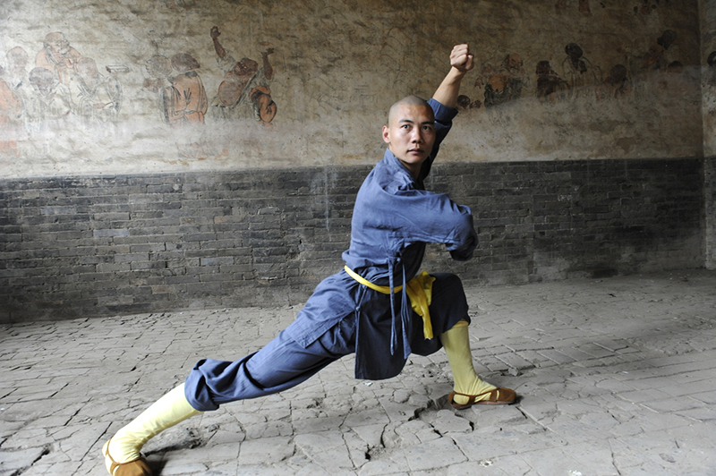 Shi Yan Ti Shaolin-Kriegermönch der 34. Generation